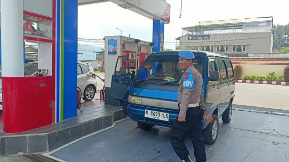 Jaga Kondusifitas, Polsek Ngantang Patroli Obyek Vital Wilayahnya