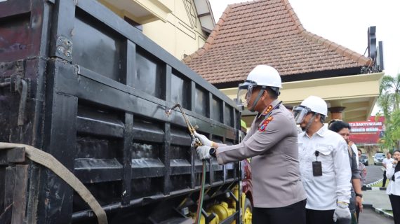Polresta Banyuwangi Siap Menuju Zero ODOL 2027, Wujud Sinergi Keselamatan di Jalan Raya