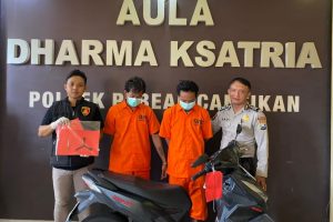 Polisi Berhasil Amankan Komplotan Pencuri Motor Toko Listrik Jagalan Surabaya