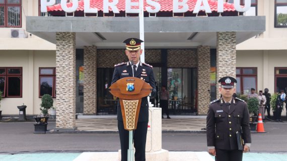 Wakapolres Batu Pimpin Upacara Hari Pahlawan, Tekankan Semangat Perjuangan di Era Modern