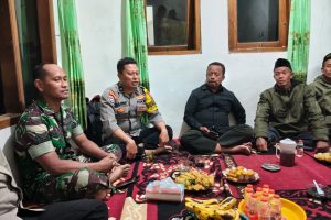 Sinergi TNI-Polri, Bhabinkamtibmas dan Babinsa Perkuat Peran Linmas dan Waspadai Bencana
