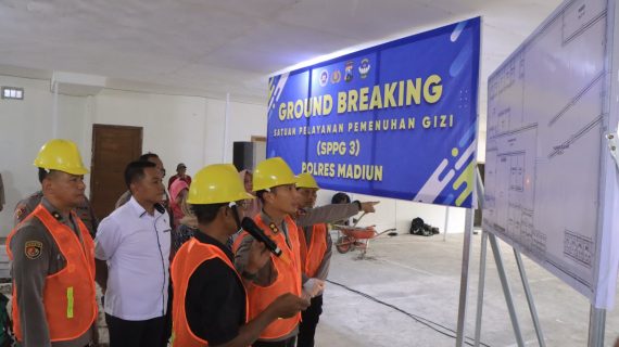 Polres Madiun Bangun SPPG di Desa Sogo Balerejo