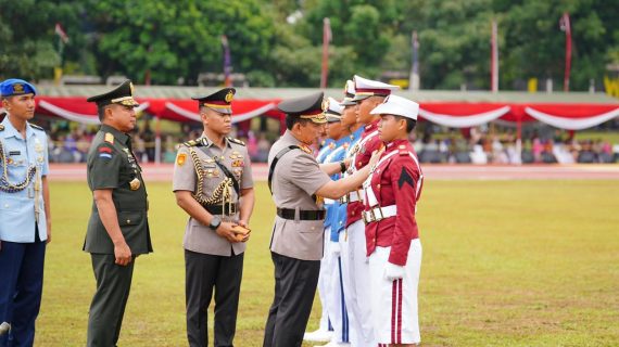 Pimpin Wisuda Prajurit Taruna, Kapolri Tekankan Sinergitas TNI-Polri untuk Wujudkan Indonesia Emas 2045