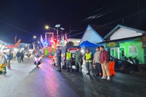 Polsek Ngantang Amankan Pagelaran Seni Tayub Bersih Desa Ngantru ke-252 Bersama Linmas