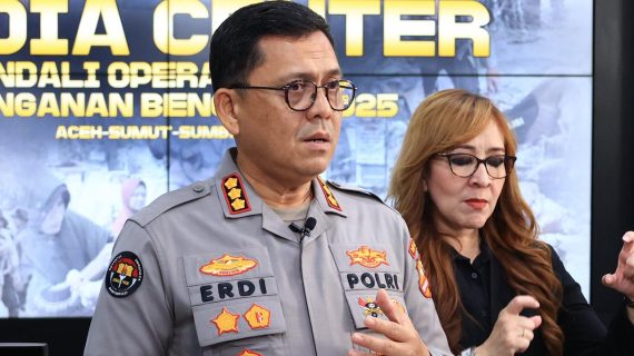 Polri Distribusi Bantuan Polri Capai 159 Ton, 12 Ribu Personel Dikerahkan