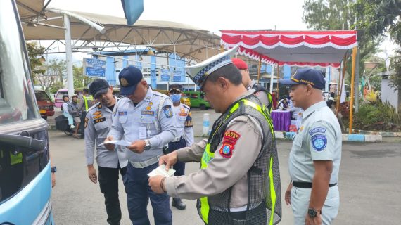 Sinergi Jaga Keselamatan : Satlantas, Dishub, dan Jasa Raharja Gelar Operasi Gabungan