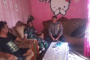 Bhabinkamtibmas dan Babinsa Sinergi Sambang Warga, Sampaikan Himbauan Kamtibmas