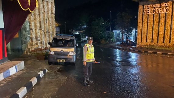 Patroli Malam Rutin, Bentengi Wilayah dari Ancaman 3C dan Kecelakaan Lalu Lintas