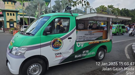 Demi Kepatuhan Pajak, Layanan Samsat Datangi Warga Batu di Jalan Gajah Mada