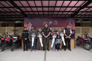 Gratis, Polres Kediri Kota Temukan dan Kembalikan Motor Hilang  kepada Pemiliknya
