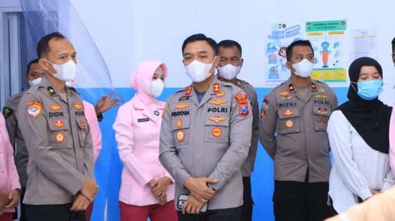 Kapolres Ngawi Cek SPPG di Kasreman Pastikan Pemenuhan Gizi yang Higienis untuk MBG