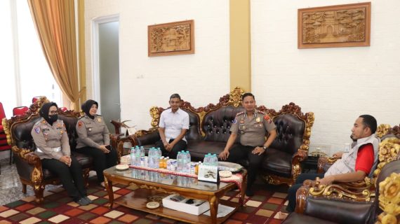 Perkuat Sinergitas Kapolres Sumenep Jalin Silaturahmi dengan Bupati dan Ketua DPRD