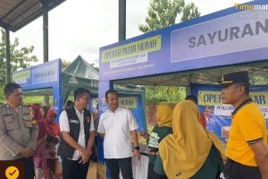 Sinergi Polres Ngawi dengan Pemkab Beri Pendampingan Operasi Pasar Murah