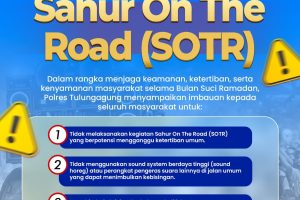 Polres Tulungagung Melarang SOTR Dengan Sound Horeg Selama Ramadhan