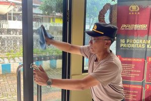 Kapolsek Pimpin Korve Mako Dukung Gerakan Indonesia ASRI