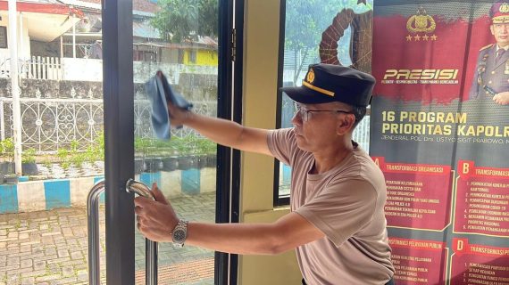 Kapolsek Pimpin Korve Mako Dukung Gerakan Indonesia ASRI