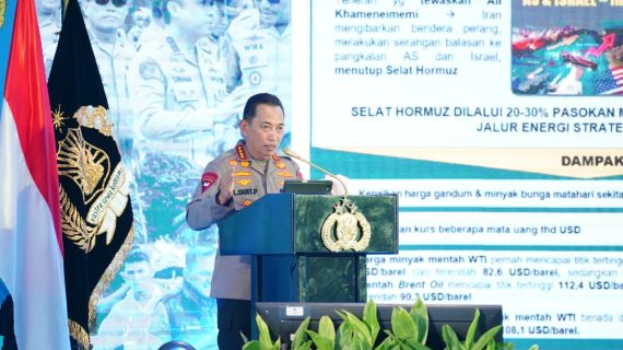 Buka Rakernis Reskrim, Kapolri Instruksikan Ciptakan Rasa Aman dan Keadilan untuk Masyarakat