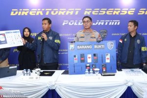 Polda Jatim Ungkap Dugaan Penyalahgunaan Data Pribadi untuk Layanan OTP Ilegal, Tiga Tersangka Diamankan