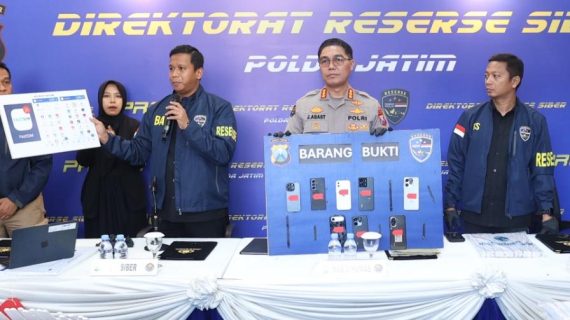 Polda Jatim Ungkap Dugaan Penyalahgunaan Data Pribadi untuk Layanan OTP Ilegal, Tiga Tersangka Diamankan