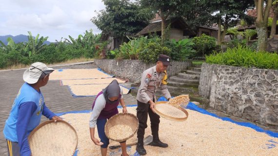 Dari Ladang untuk Negeri, Bhabinkamtibmas Turun Tangan Dukung Ketahanan Pangan