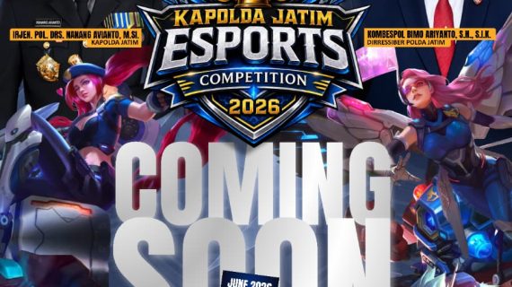Sambut Hari Bhayangkara ke – 80 Polda Jatim Gelar Turnamen Esport untuk Umum