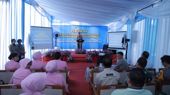 Polres Jember Kembali Resmikan Dua SPPG Dukung Program MBG untuk Generasi Bangsa
