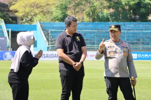 Kapolres Batu Cek Kesiapan Stadion Brantas Jelang Liga 4 Piala Presiden 2026 Putaran Nasional Babak 64 Besar