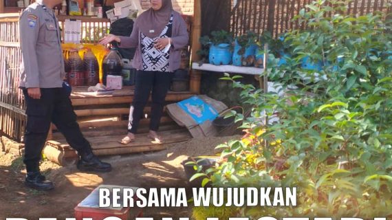 Bhabinkamtibmas Oro-Oro Ombo Jadi Motivator Ketahanan Pangan, Dampingi Pokja 5 PKK Sukseskan Lomba P2L