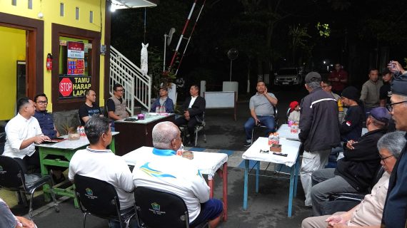 Sambang Poskamling, Kapolresta Malang Kota Serap Aspirasi dan Jaga Kamtibmas Hingga Level RT