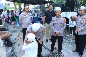 Polres Gresik Libatkan Ratusan Personel Layanan Pengamanan Haul Habib Abu Bakar Assegaf ke-71