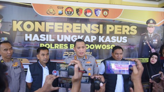 Tindakan Tegas Terukur, Polres Bondowoso Amankan Tersangka Perampokan Berclurit
