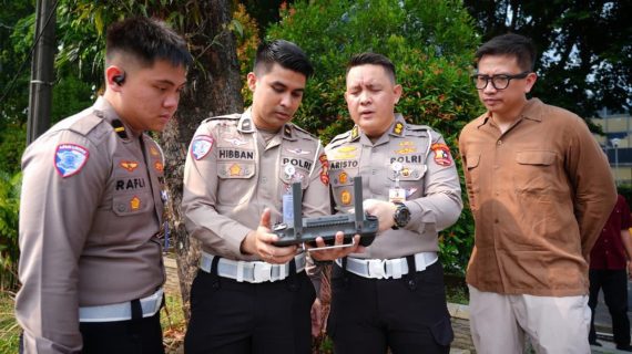 ETLE Drone Pantau Pelanggaran Lalu Lintas dari Udara Tanpa Mengganggu Aktivitas Masyarakat