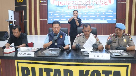 Polres Blitar Kota Ungkap Kasus Narkoba 14 Tersangka Diamankan
