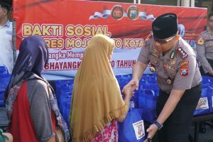 Sambut Hari Bhayangkara Ke-80, Polres Mojokerto Kota Gelar Pemeriksaan Kesehatan Gratis