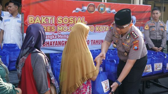 Sambut Hari Bhayangkara Ke-80, Polres Mojokerto Kota Gelar Pemeriksaan Kesehatan Gratis