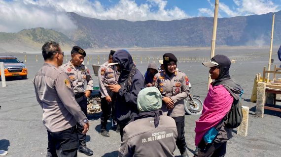 Bromo Kembali Dibuka untuk Wisatawan, Polres Probolinggo Beri Atensi Khusus Pencegahan Karhutla